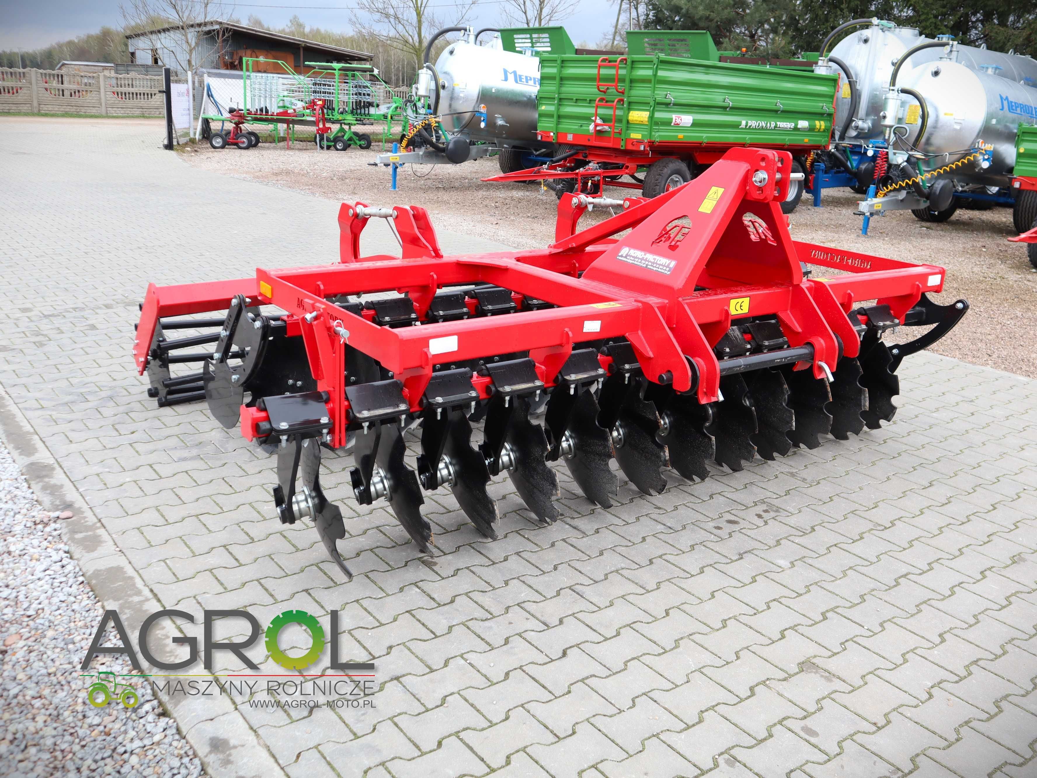 Brona Talerzowa Agregat Talerzowy 2,5m 2,7m 3m 3,5m Agro Factory 2024r