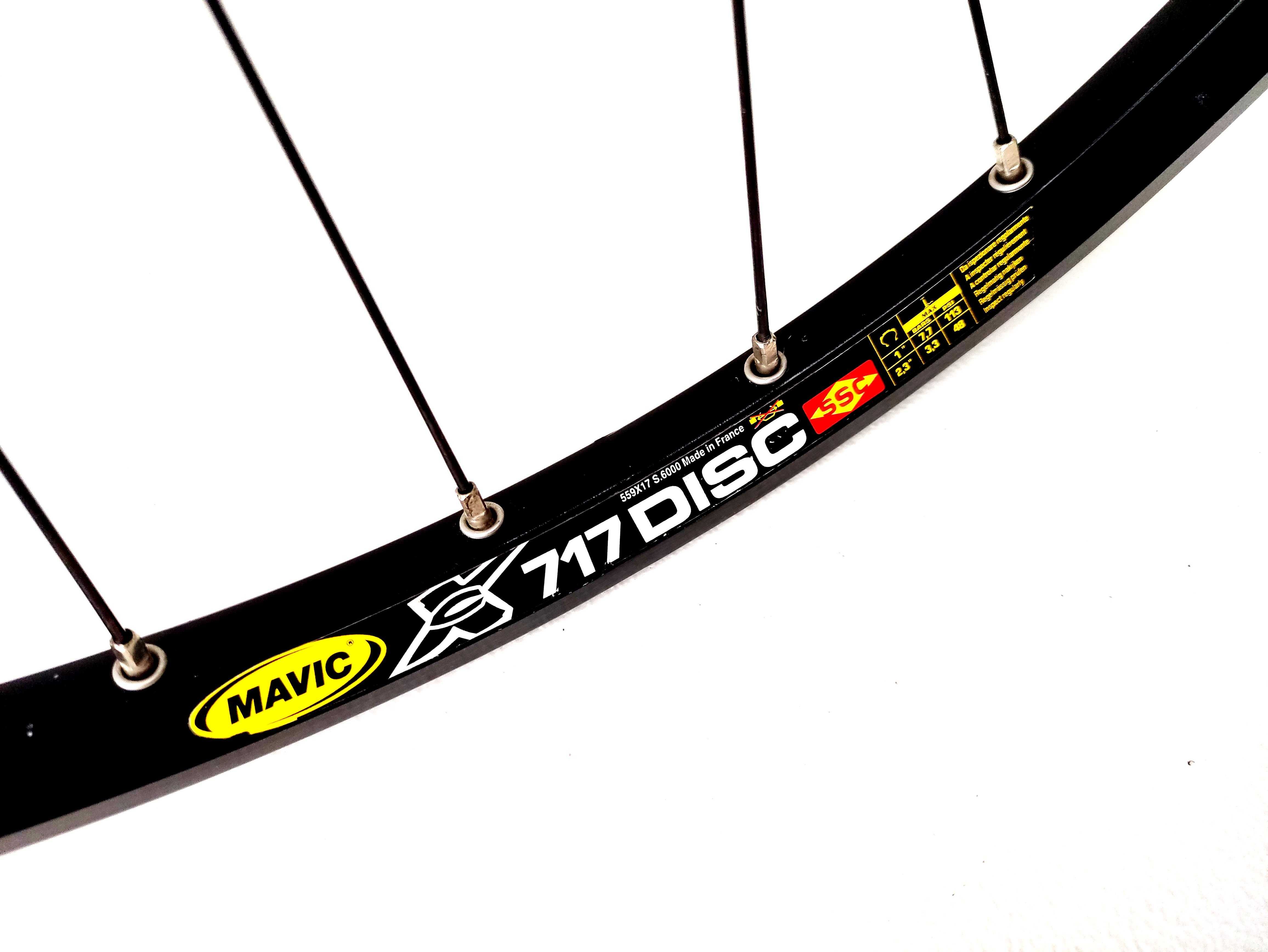 Koło MTB Przód ST Swiss 240s Disc 730 gram MAVIC XC 717 26''