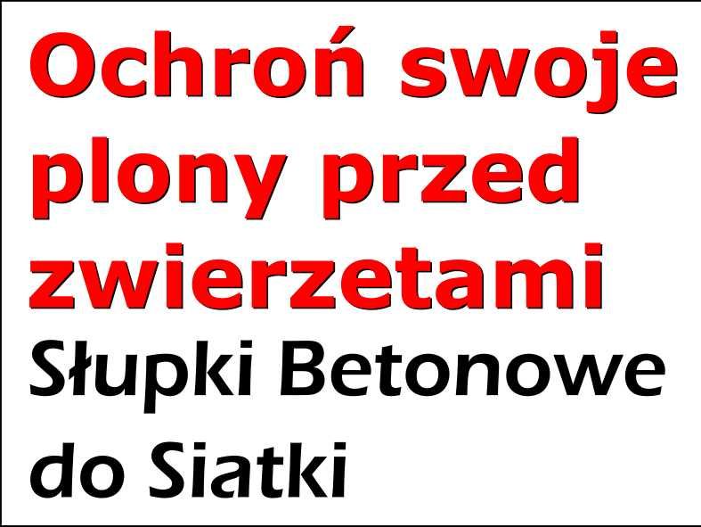 Słupki betonowe dla rolnictwa | Bramy rolne  a+