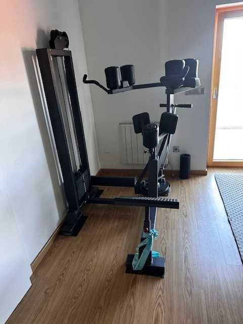 Conjunto de 4 máquinas Fun&Fitness e Panatta