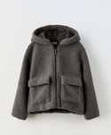 Пальто ,курточка  демисизонна штучна овчина Zara.