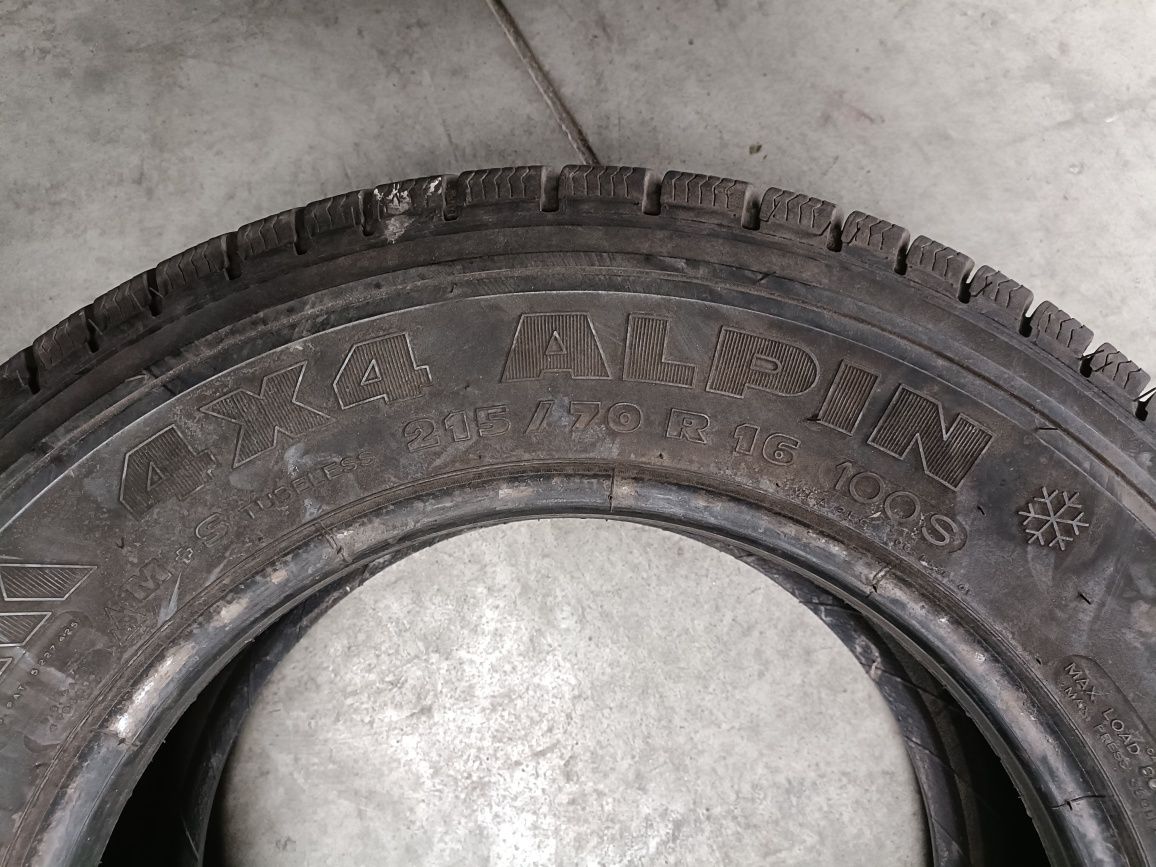 Opona zimowa Michelin 4x4 Alpin 215/70R16 100S