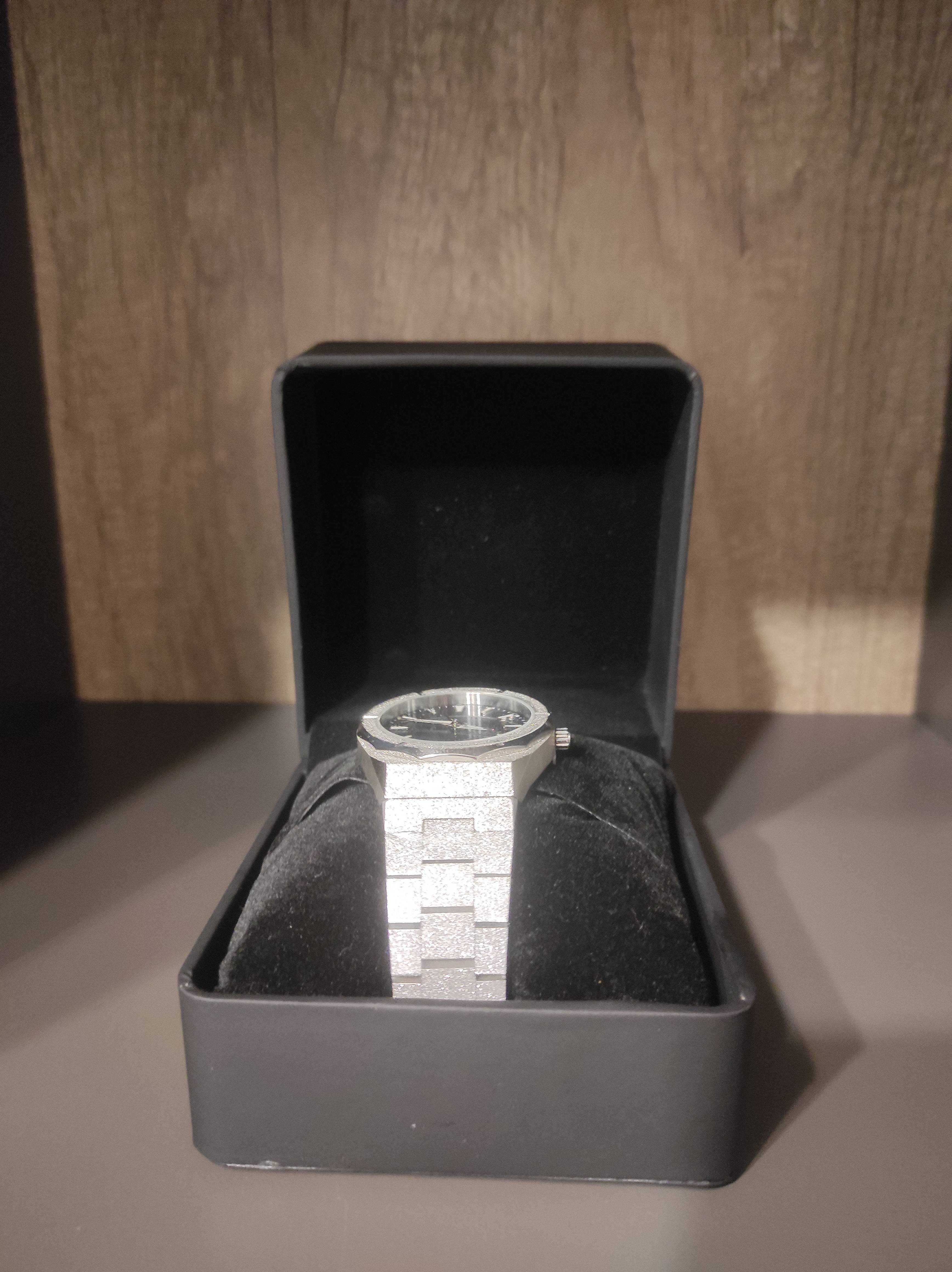 Elvari Regnum Noctis - Srebrny zegarek Premium
