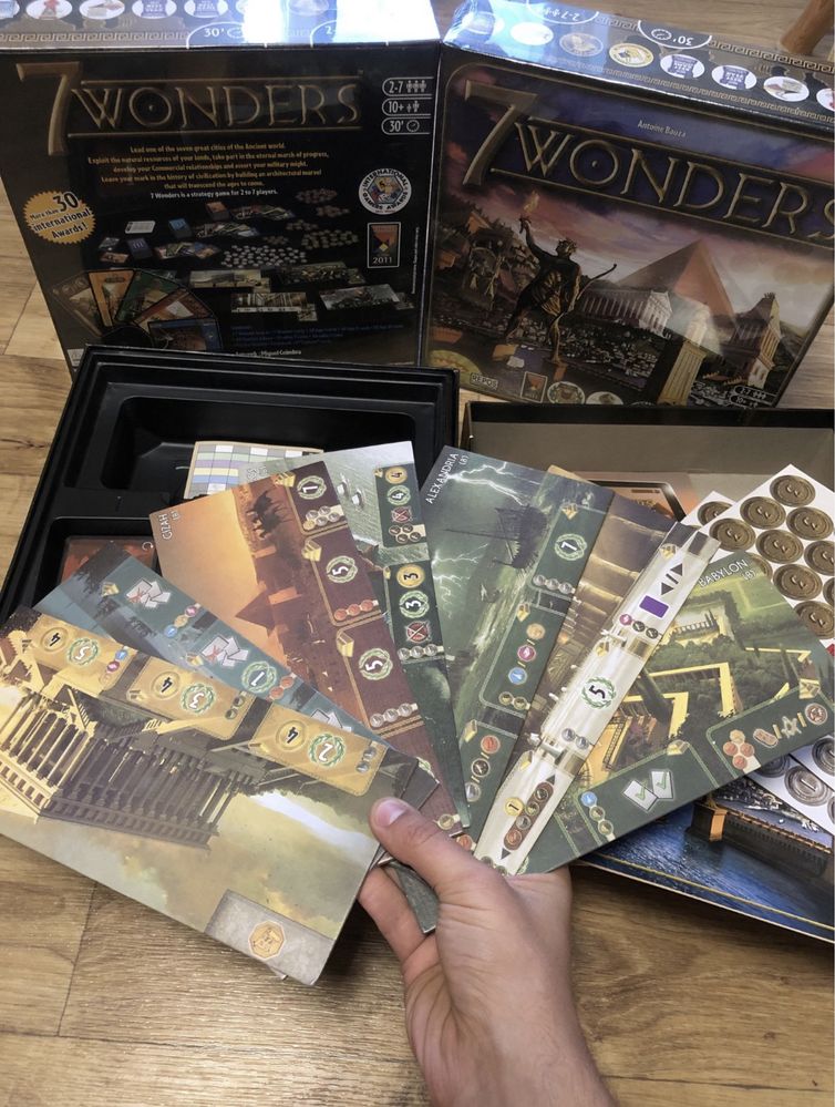 ХіТ! 7 чудес (7 Wonders) краще ніж Catan, Цитаделі, Бенг, Манчкін