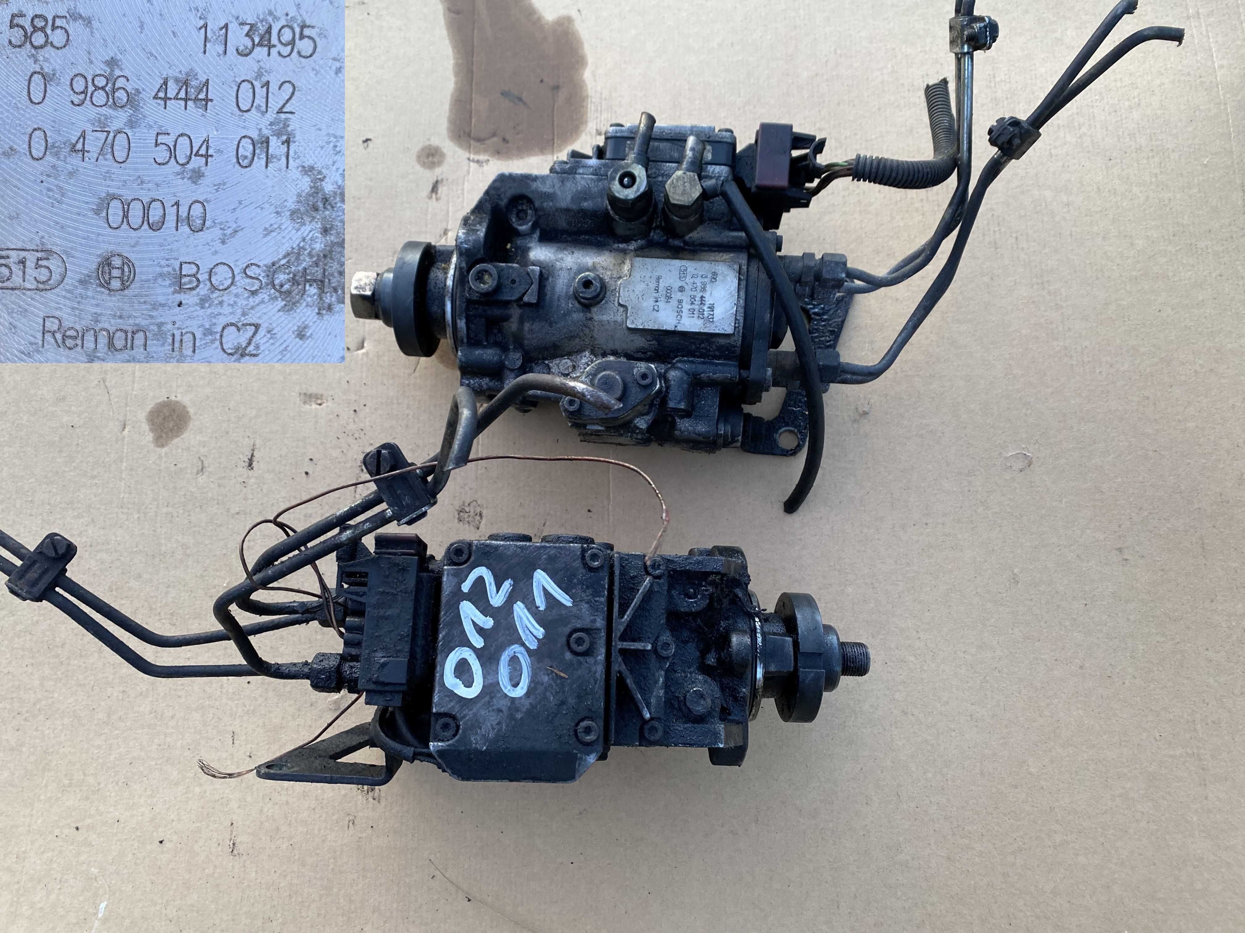 Opel astra vectra B zafira 2,0 di dtl dti pompa wtryskowa 0986_444012