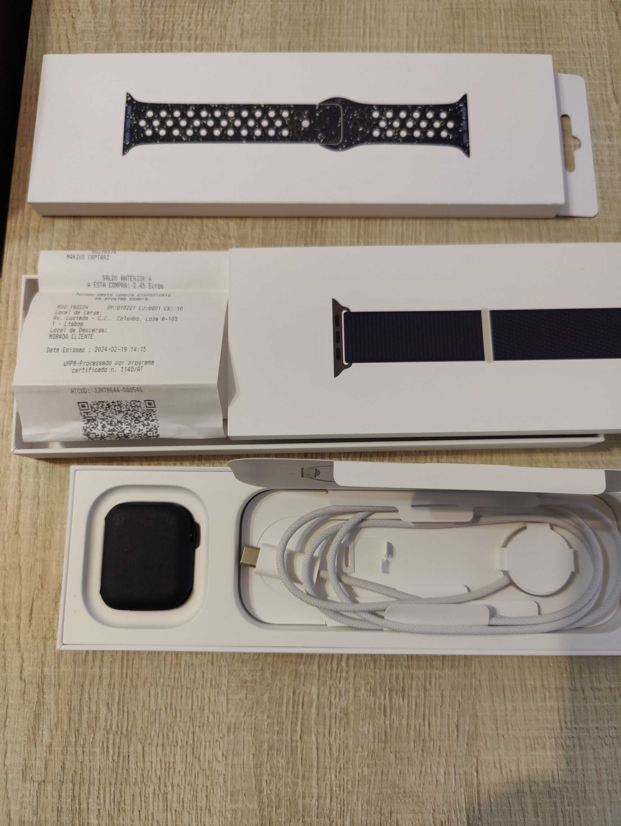 Apple Watch 9 de 2024.