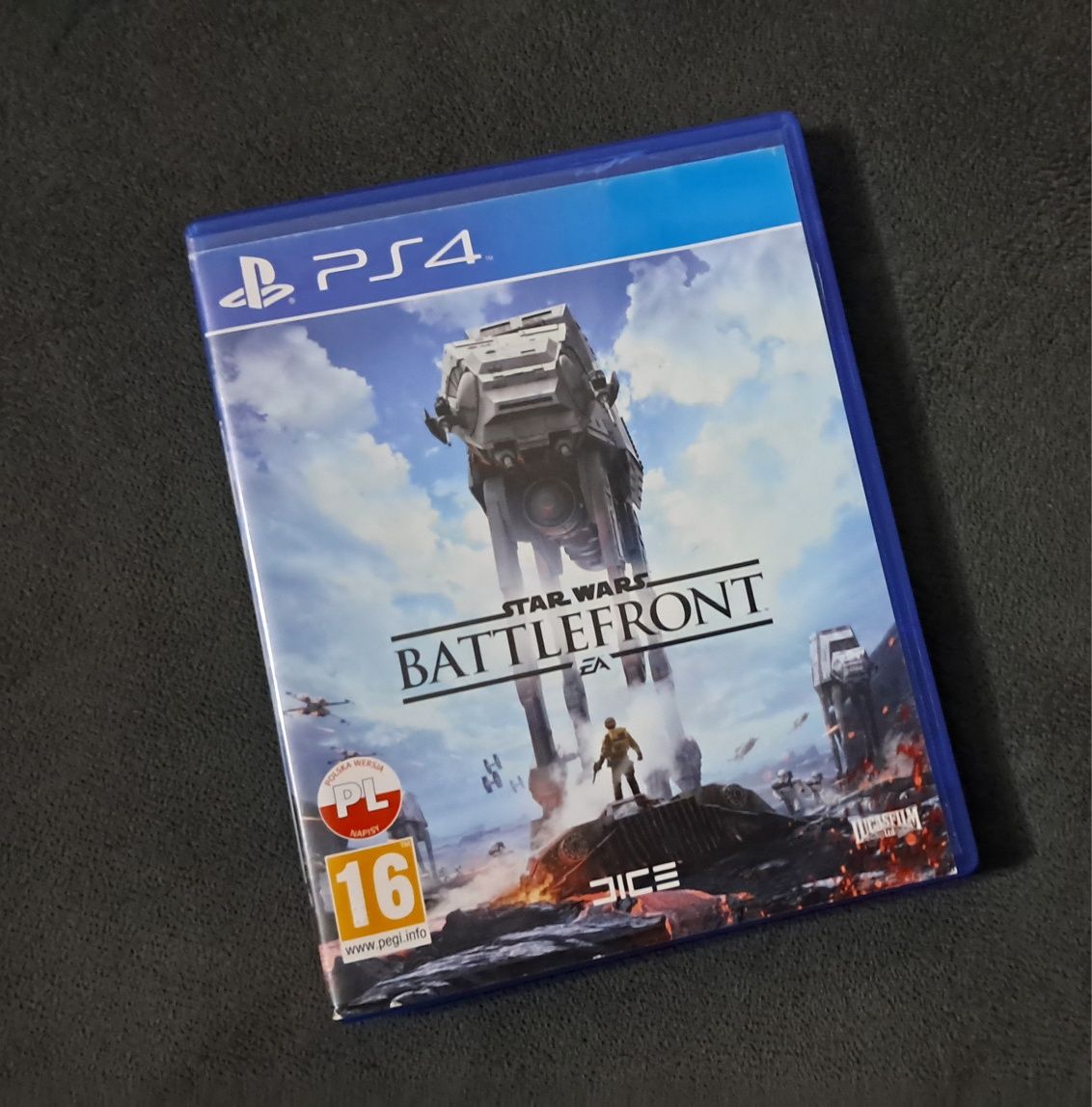 Gra konsola ps4 Star Wars Battlefront PL
