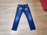 Jeansy Liu Jo straight fit made in italy - rozmiar 34 - wymiary