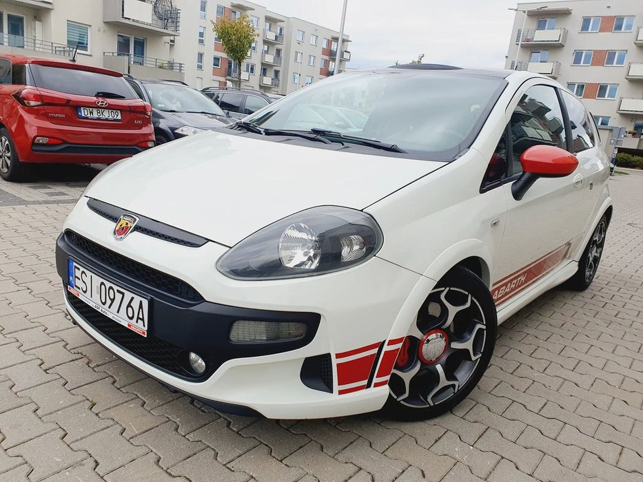 Abarth Punto Evo 1.4 TURBO KLIMAtronic Panorama Bezwypadkowy Po Serwisie