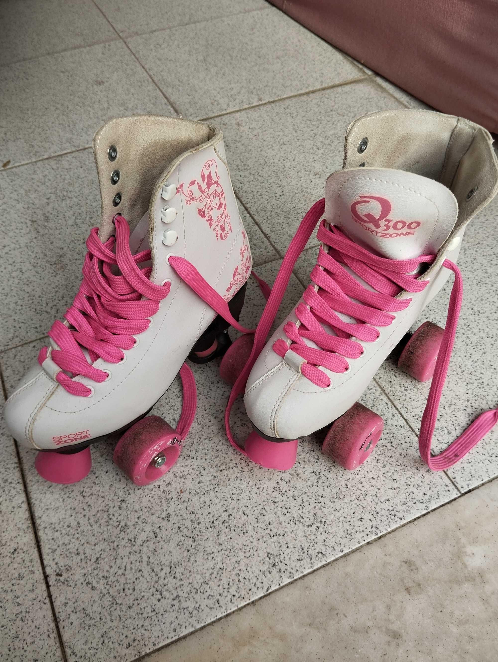 Patins 4 rodas menina