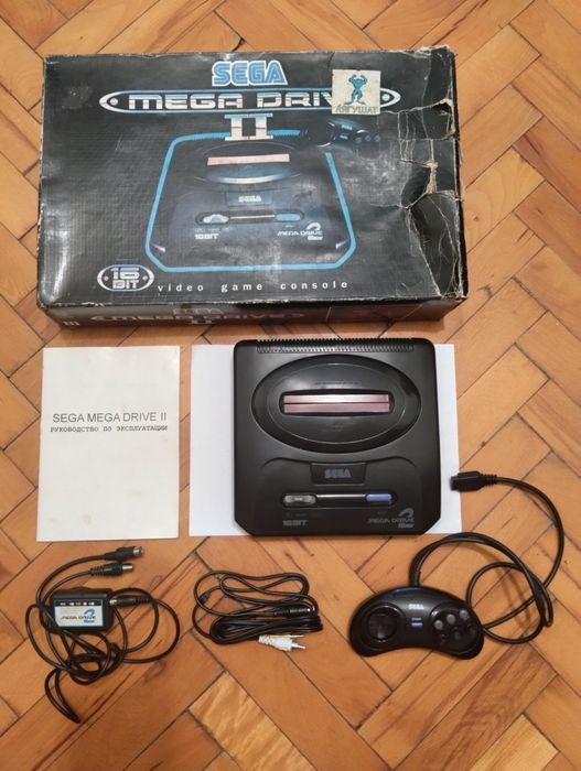 Игровая приставка. Sega Mega drive 2.  16 bit.  Япония. С коробкой Б/У