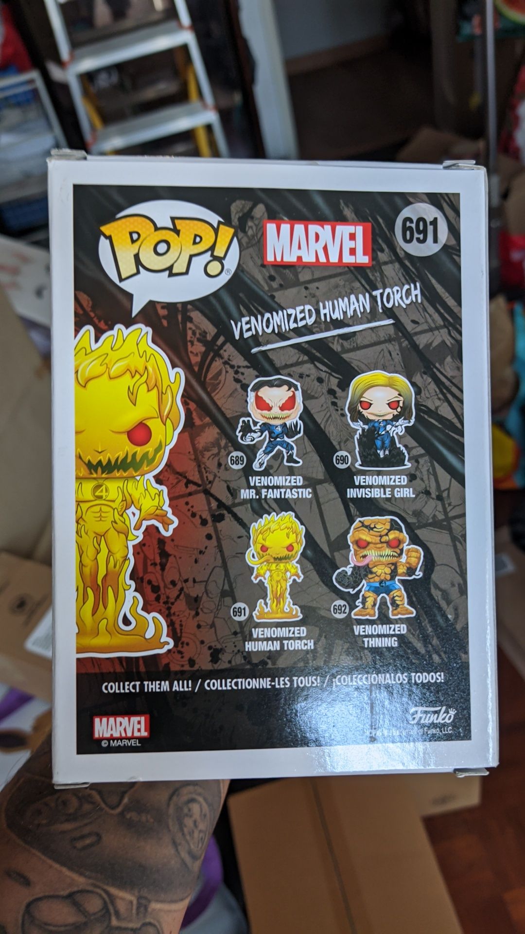 Venomized human torch gamestop exclusive