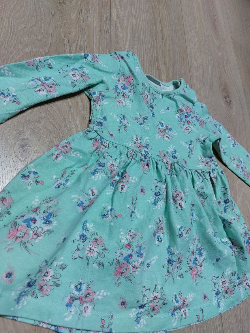 Sukienka dziewczęca, rozmiar 80, H&M