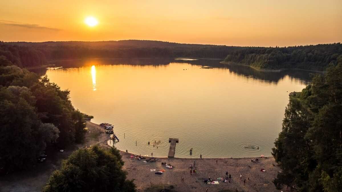 Pole namiotowe Piaseczno koło Lidzbarka (Mazury)