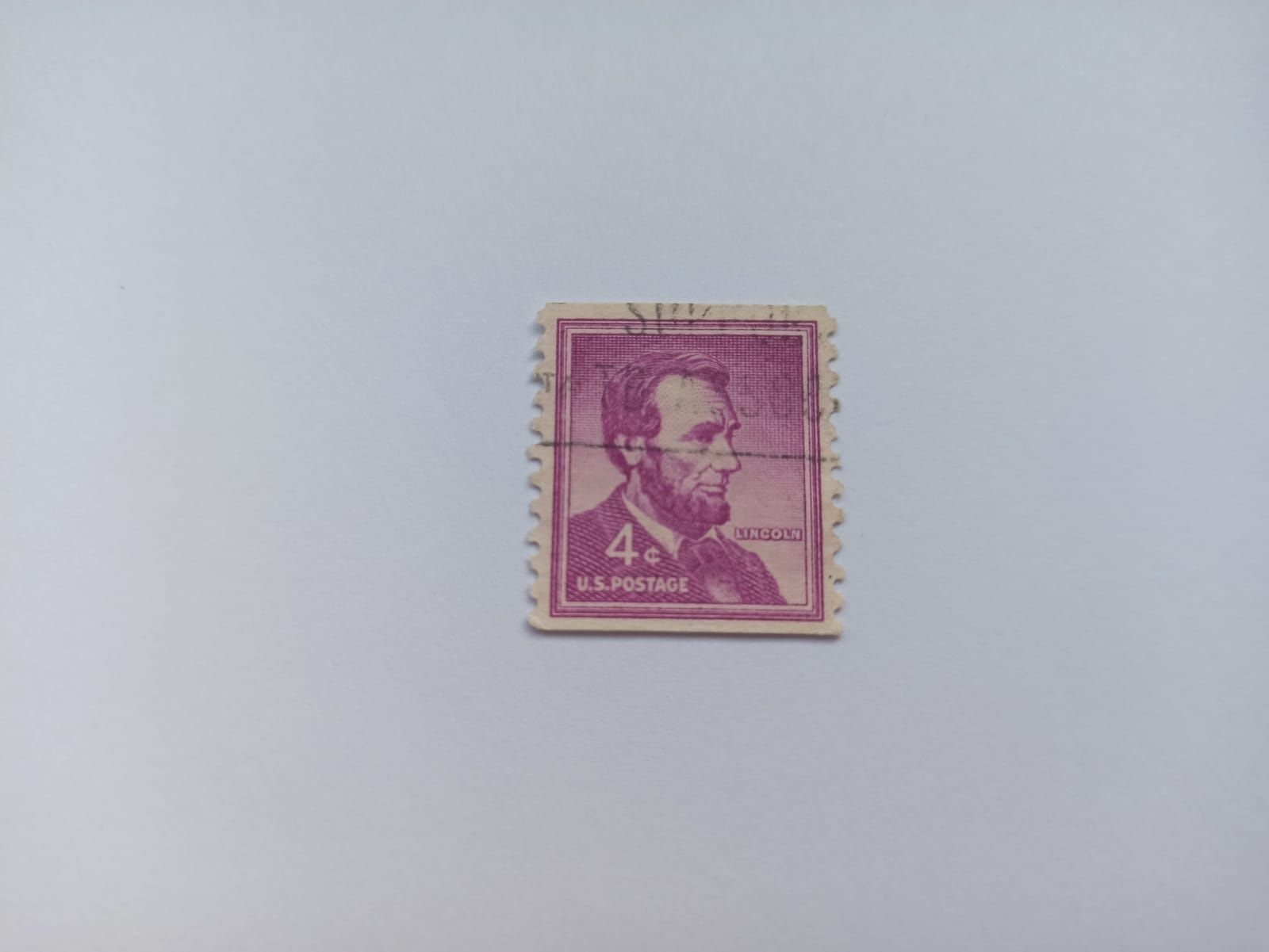 Znaczek pocztowy Abraham Lincoln 1954