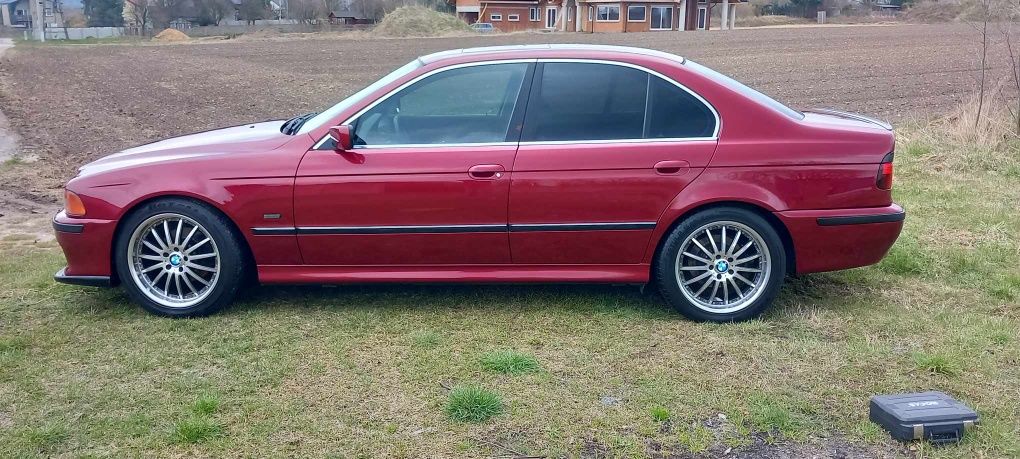 BMW 520i e39 1998r. Calypso Red M-Pakiet