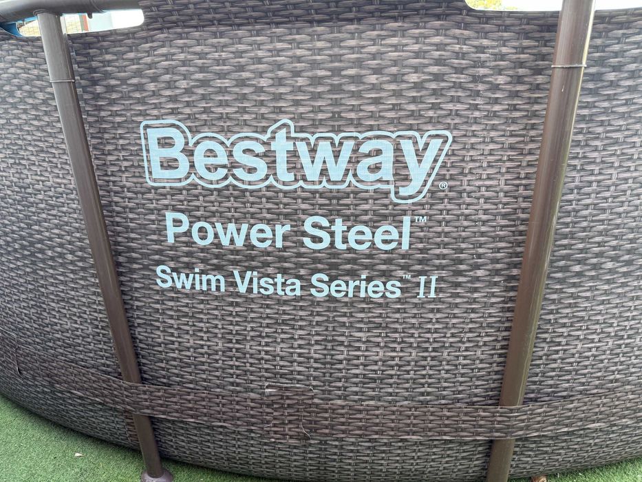 Piscina desmontável bestway power steel swim vista series 2