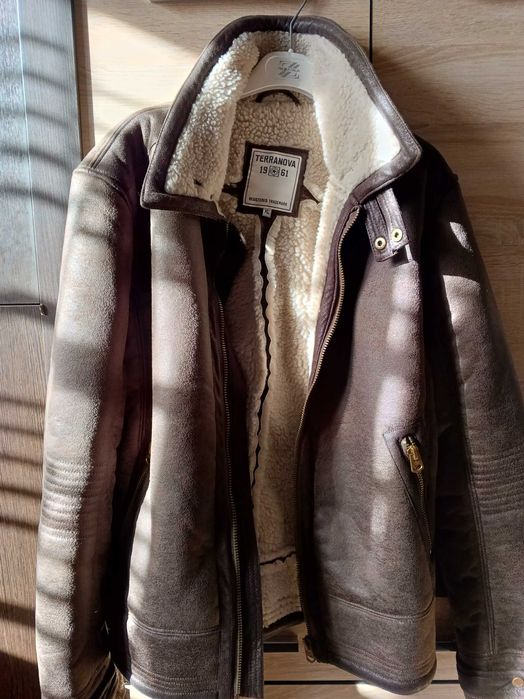 дубленка мужская короткая Terranova, новая