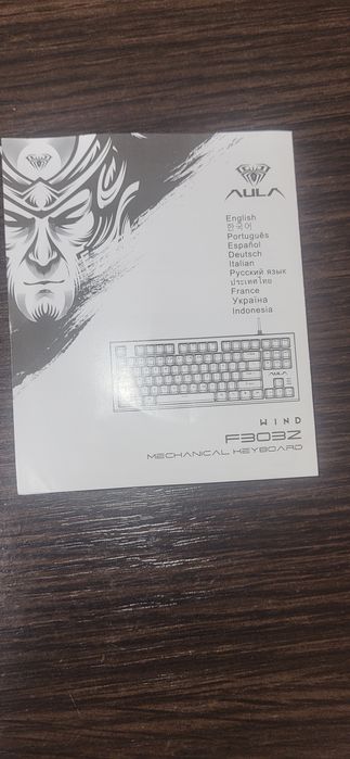 Ігрова клавіатура aula f 3032