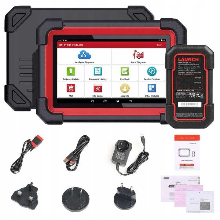 LAUNCH X431 CRP919E BT Interfejs Tester Skaner Diagnostyczny CANFD FCA