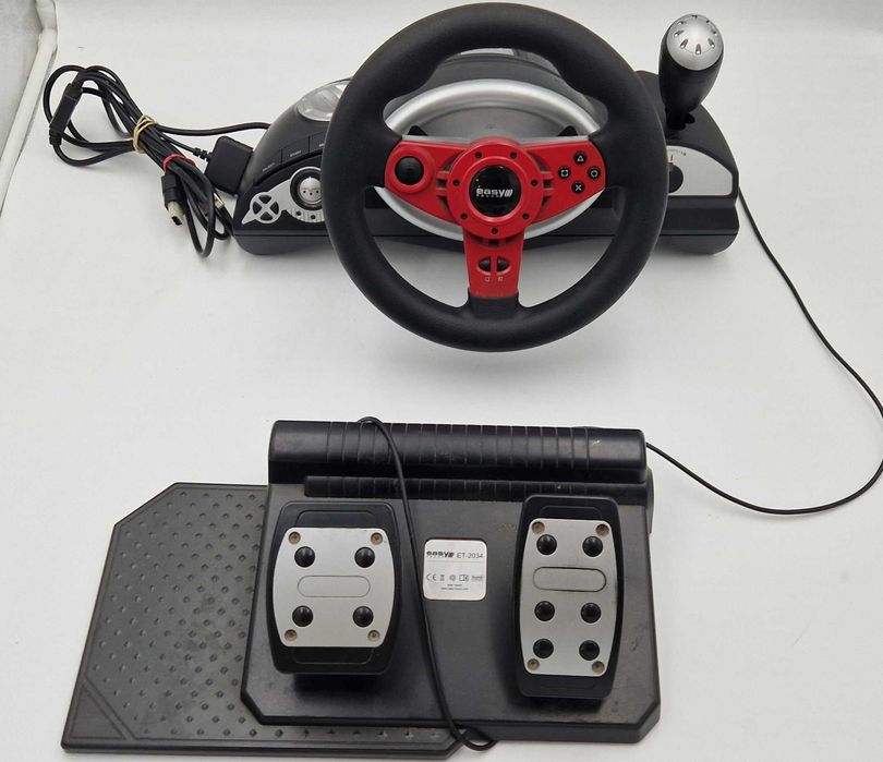 Kierownica Easy Touch ET-2034 Speed ​​Force do PC/ PS2/ PS3 OKAZJA!