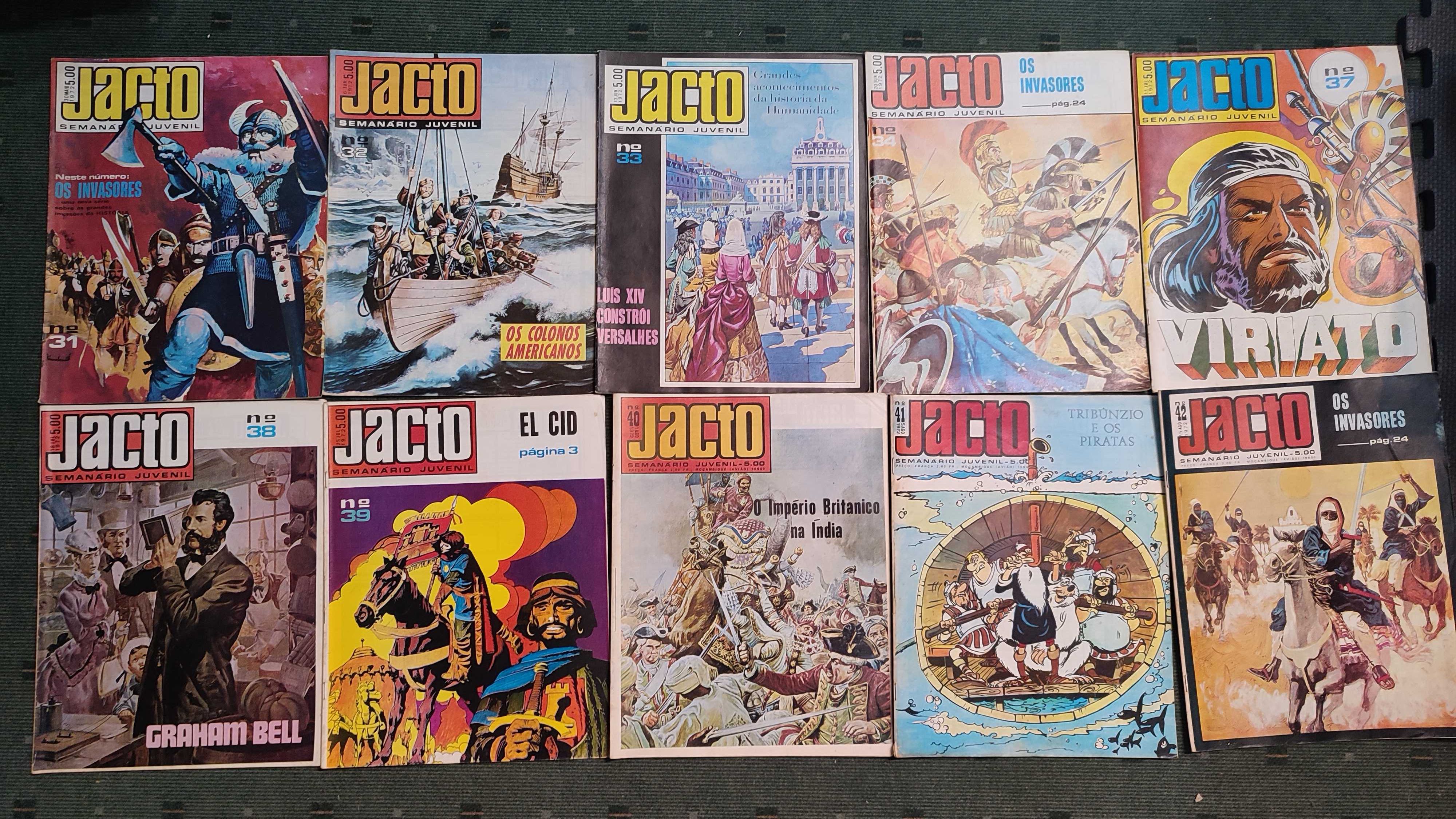 74 revistas BD Jacto