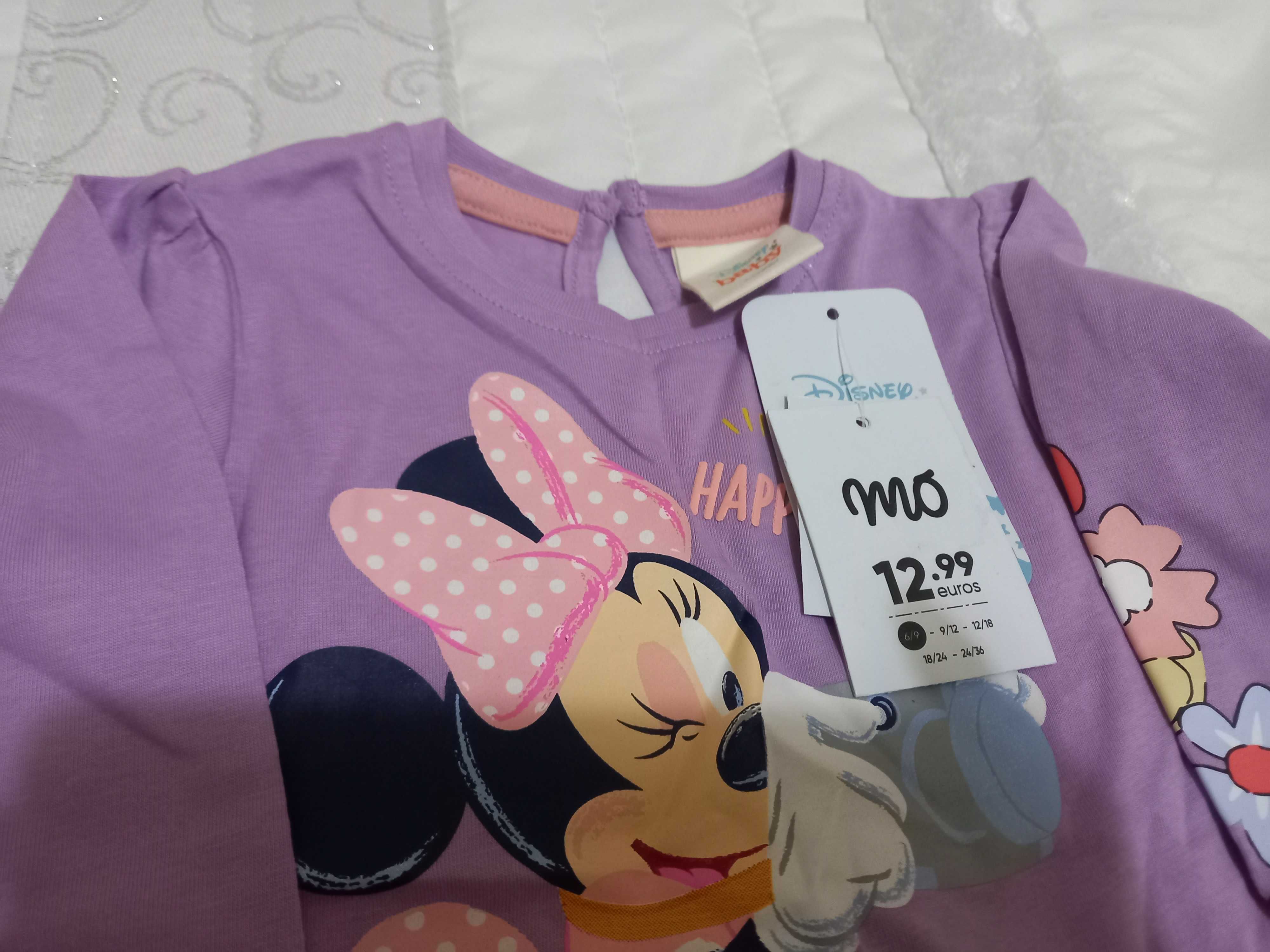 6/9m Disney.  Conjunto NOVO completo.