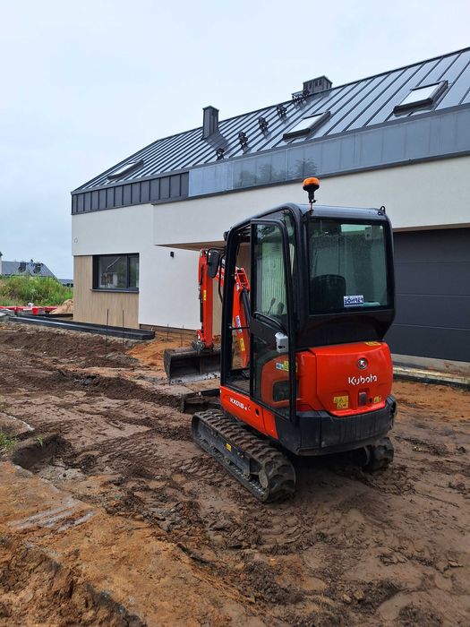 Usługi minikoparką