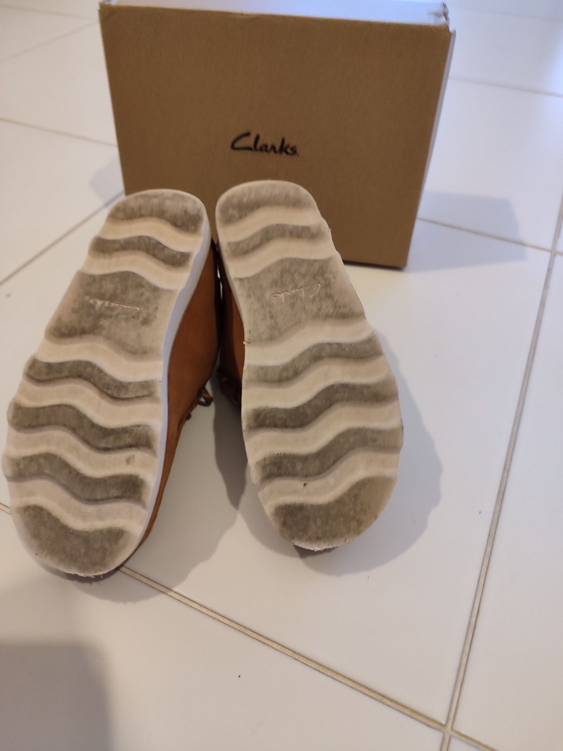 Clarks дитячі мокасини 32 розмір