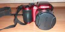 aparat cyfrowy samsung WB100 czerwony