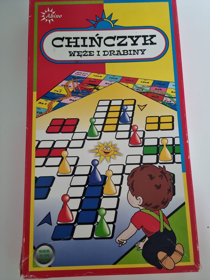 Gra chinczyk węże i drabiny