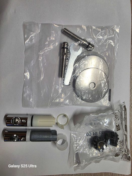 Villeroy&Boch. ORGINALNY zestaw montażowy. Memento, Antheus, Finion.