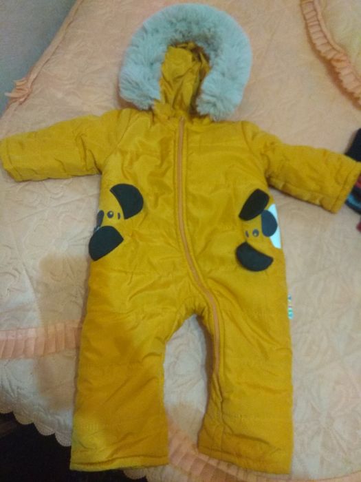 Зимовий комбінезон на дівчинку