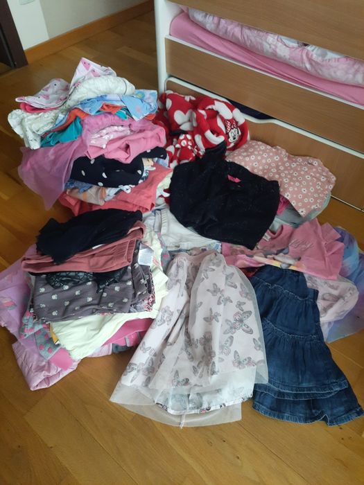 Zestaw ciuszkow 134 dziewczynki