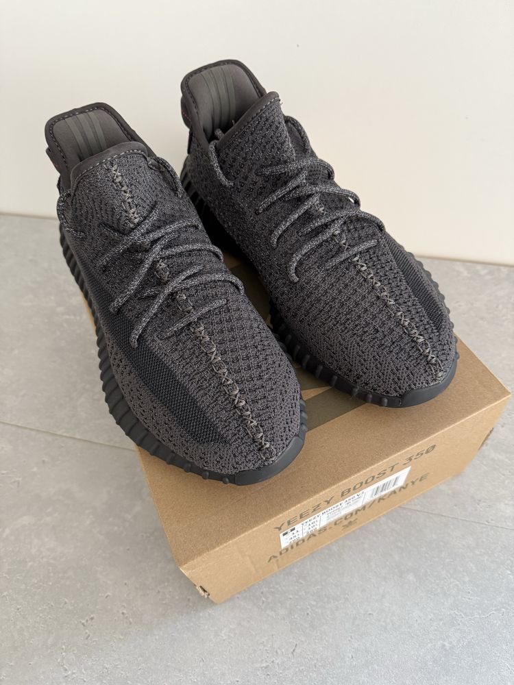 Adidas Yeezy Boost 350 V2 Static Black reflective