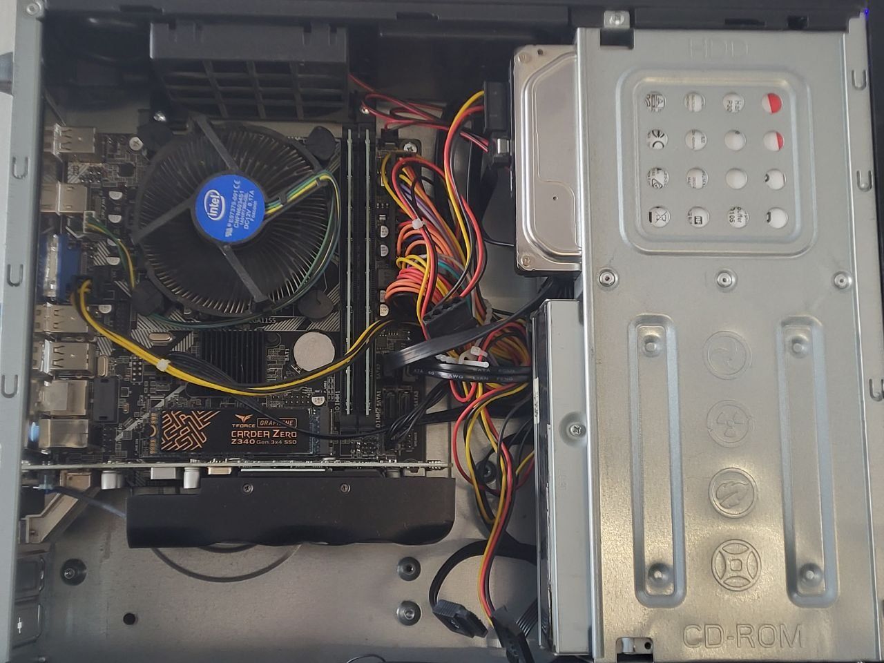 PC, i5-3470, GTX 1050 TI 4GB, RAM 16GB DDR3, SSD 256GB + HDD