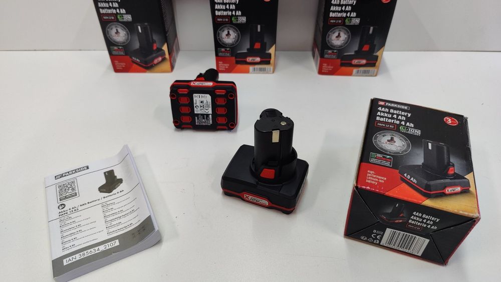 НОВ ОРИГИНАЛ аккумулятор Parkside PAPK 20 B3/12В/4А/батарея/акумулятор
