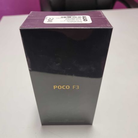 POCO F3 BLACK 6/128GB (selado, desbloqueado, com garantia e fatura)