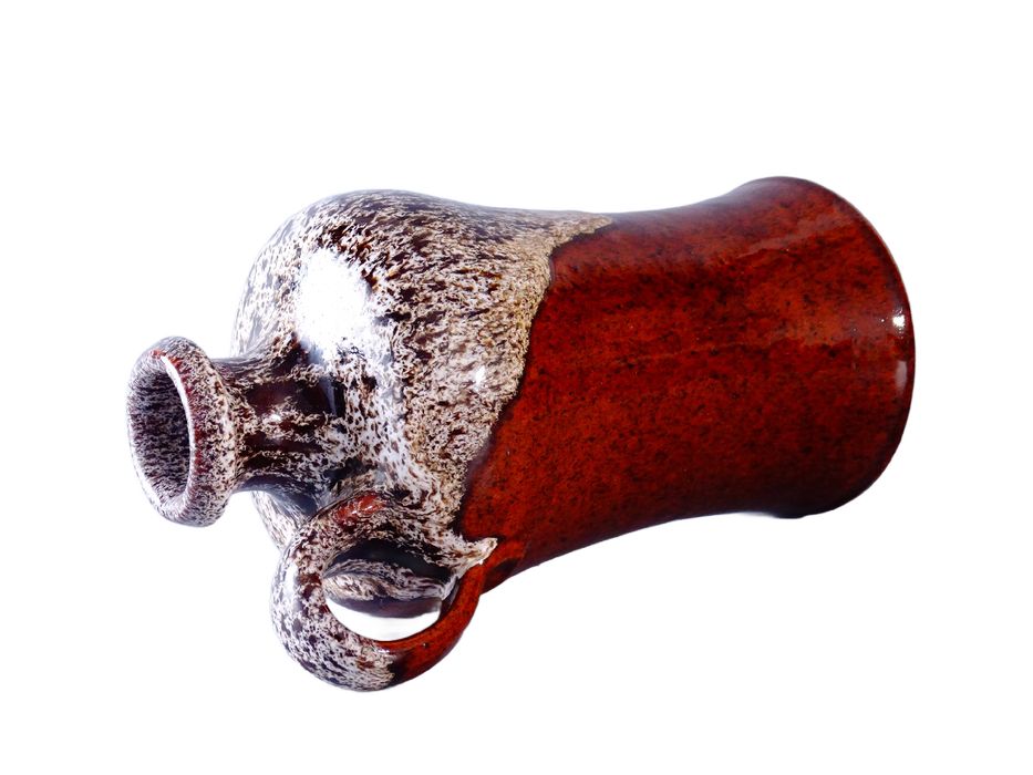 l. 60 ceramiczna butla flakon wazon piękne szkliwo