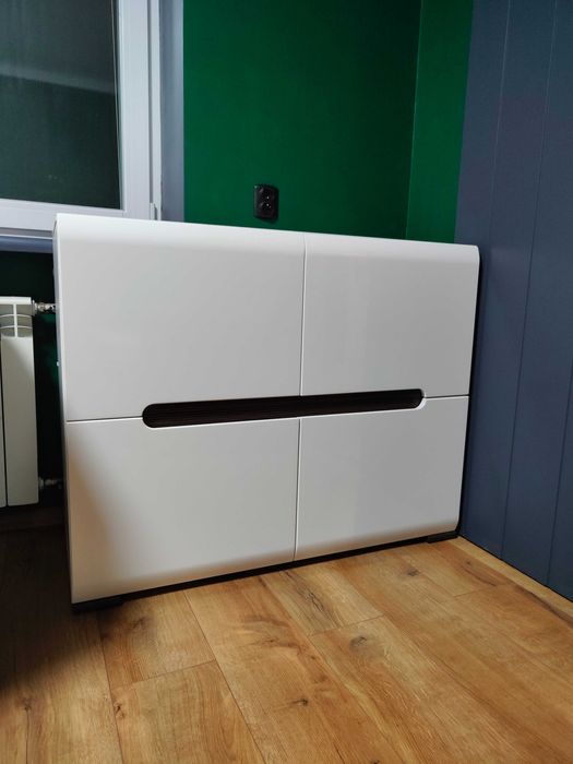 Zestaw mebli Azteca Trio biały połysk BRW