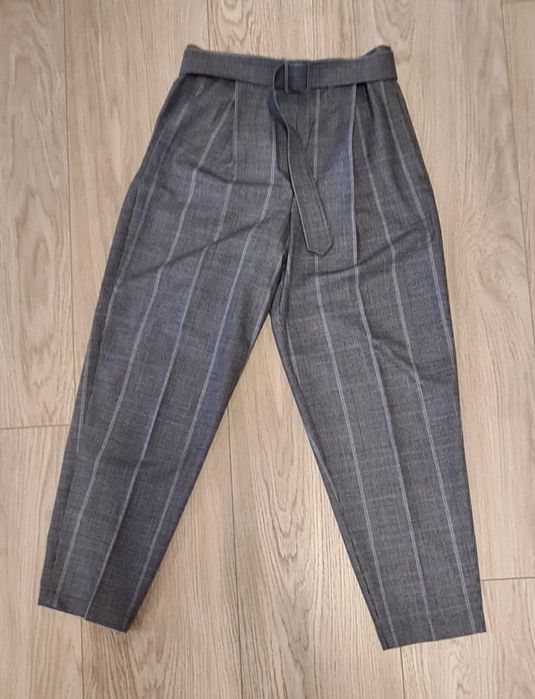 iBlues (Max Mara) - damski garnitur w szarą kratkę