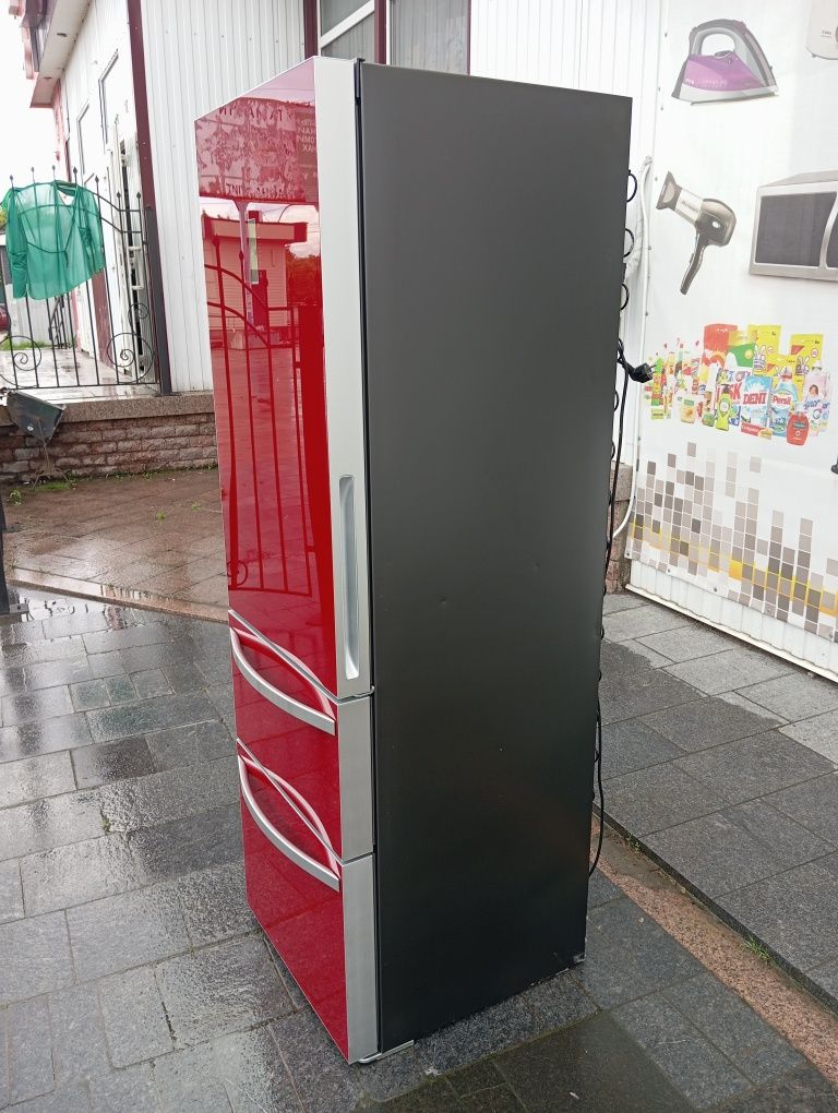 Холодильник Haier No-Frost красный INVERTER A+++ из Германии