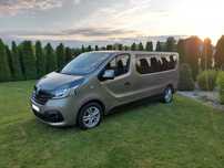 Renault Trafic polski salon wersja long 9 osób nawiewy Webasto