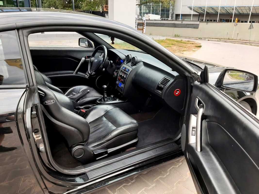 Hyundai Coupe FL2 2.7 V6 Skóra Grzane fotel climatronik Tempomat Ringi