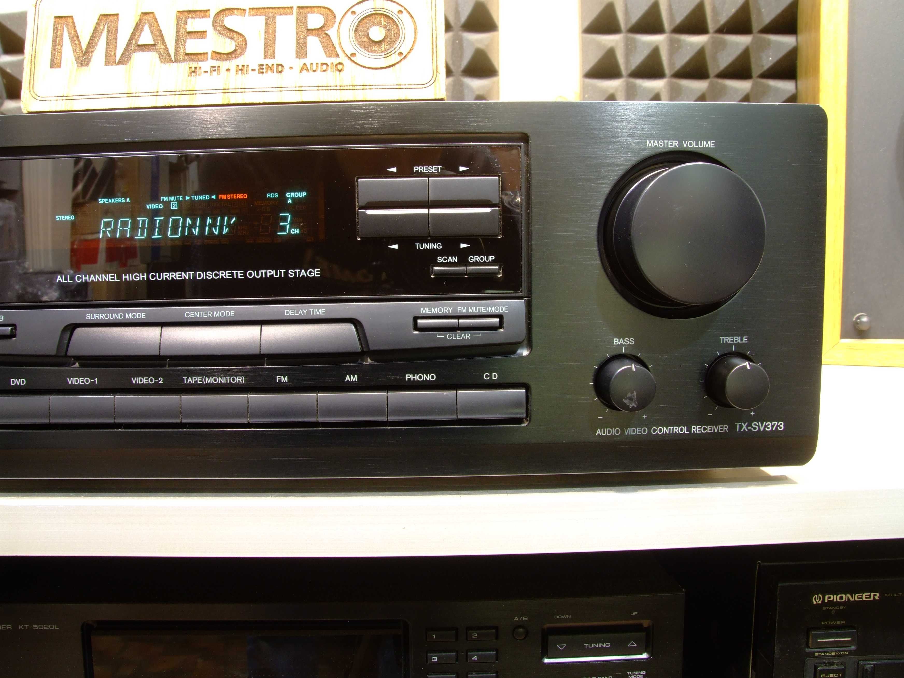 Ресівер Onkyo TX-SV373. 2х60. 6-16 Ом. Без передплати