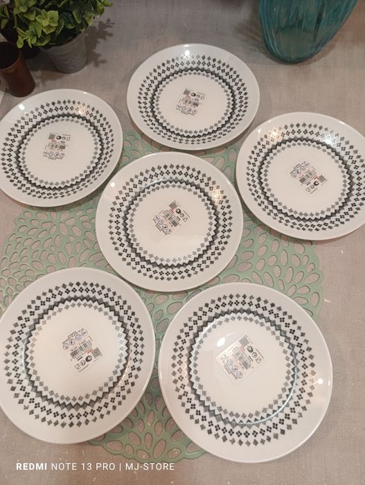 Talerzyki deserowe 6 sztuk