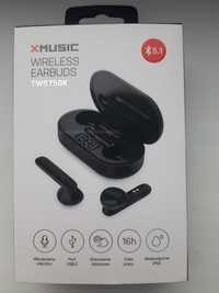 Słuchawki douszne XMUSIC TWS750K czarne
 (88) Kod: 445375