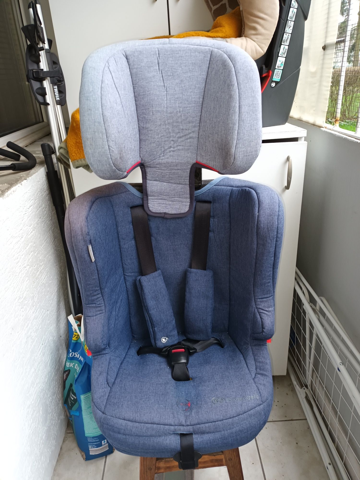 fotelik 18-36 Recaro YoungSport + Kindercraft 9-36 isofix w bdb sta