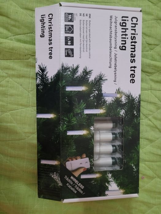 Свічки LED  бездротові на ялинку