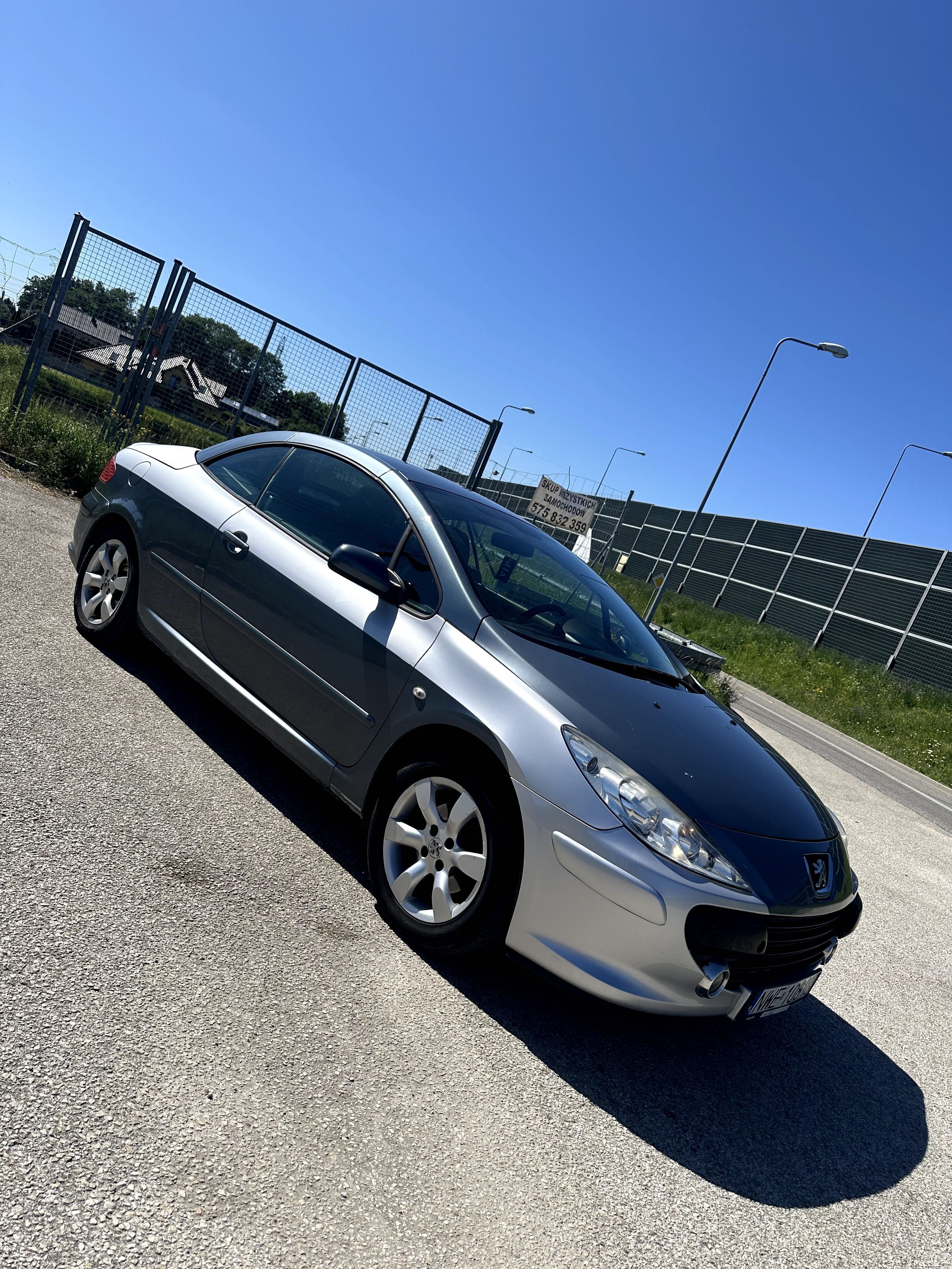 Peugeot 307 CC lift cabrio 1.6 LPG metalowy dach sprawny klima